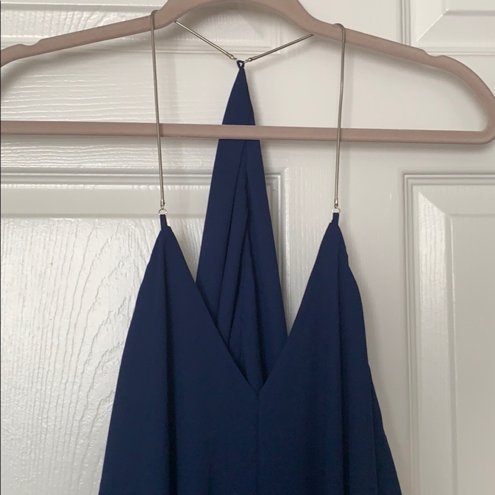 Blue dress